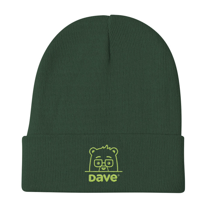 Dave Highlight Embroidered Beanie
