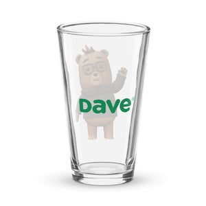 Dave Pint Glass